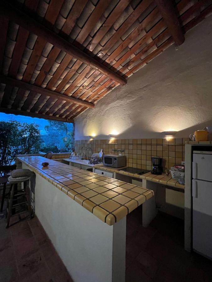 הוילה Puyméras Le Cabanon Des Cigales Provencale מראה חיצוני תמונה